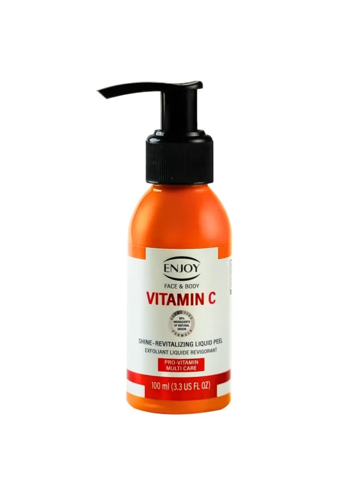 Enjoy Vitamin C Skin Renewal Liquid Exfoliating Scrub 100ml