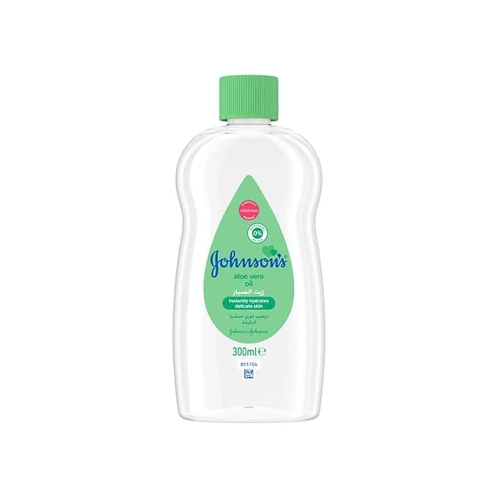 Johnson's Baby Oil with Aloe Vera - 300 ml