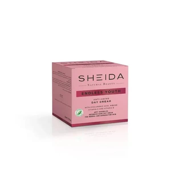 Sheda Endless Youth Anti-Aging Day Cream for Skin Protection and Hydration – 50ml