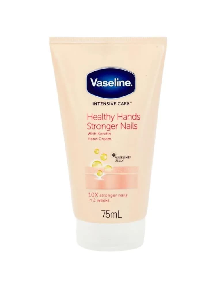 Vaseline Hand Cream - Healthier Hands & Stronger Nails, 75ml