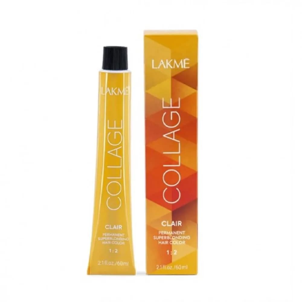 Lakme Super Collage 12/30 Light Golden Blonde Hair Dye - 60ml