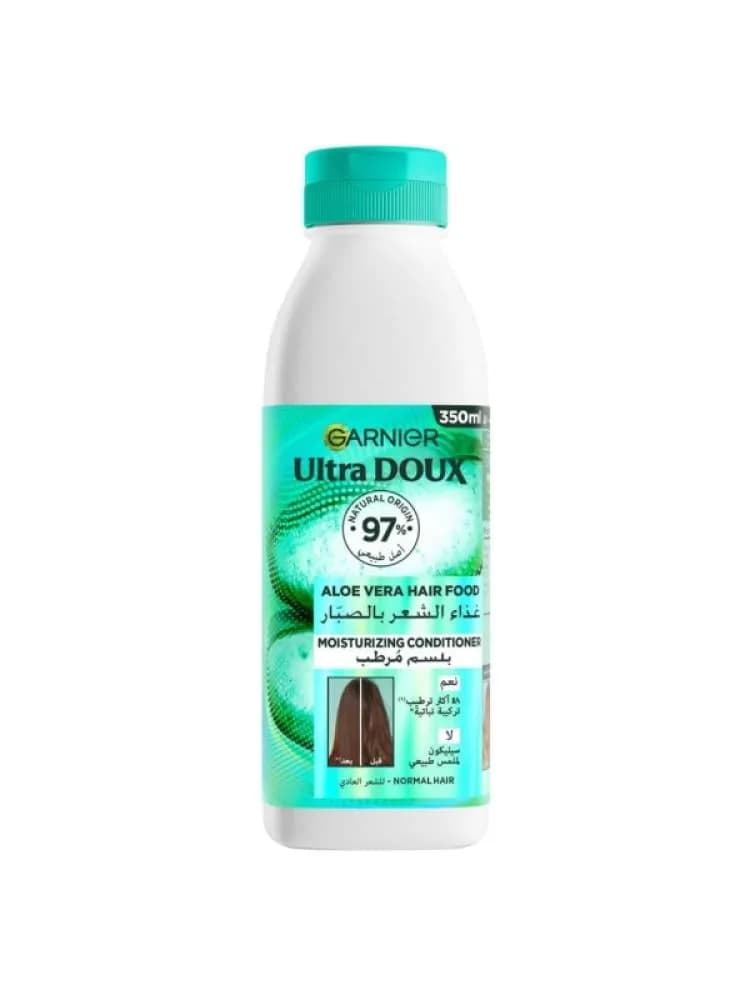 Garnier Ultra Doux Moisturizing Hair Conditioner with Aloe Vera and Coconut, 350 ml