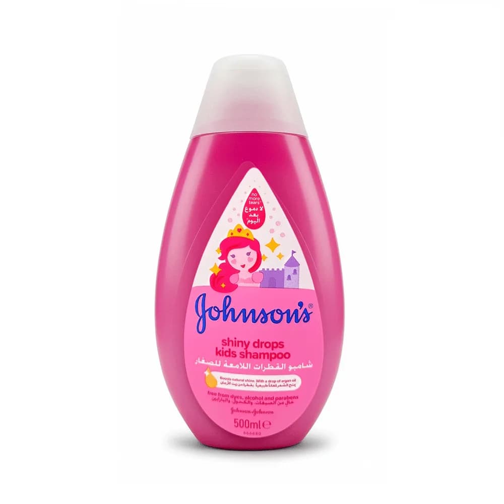 Johnson's Baby Shampoo Shiny Drops with Argan Oil – 500ml