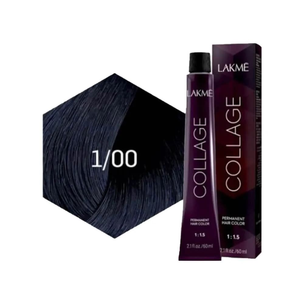 Lakme Collage Clear Hair Dye - Black 1/00