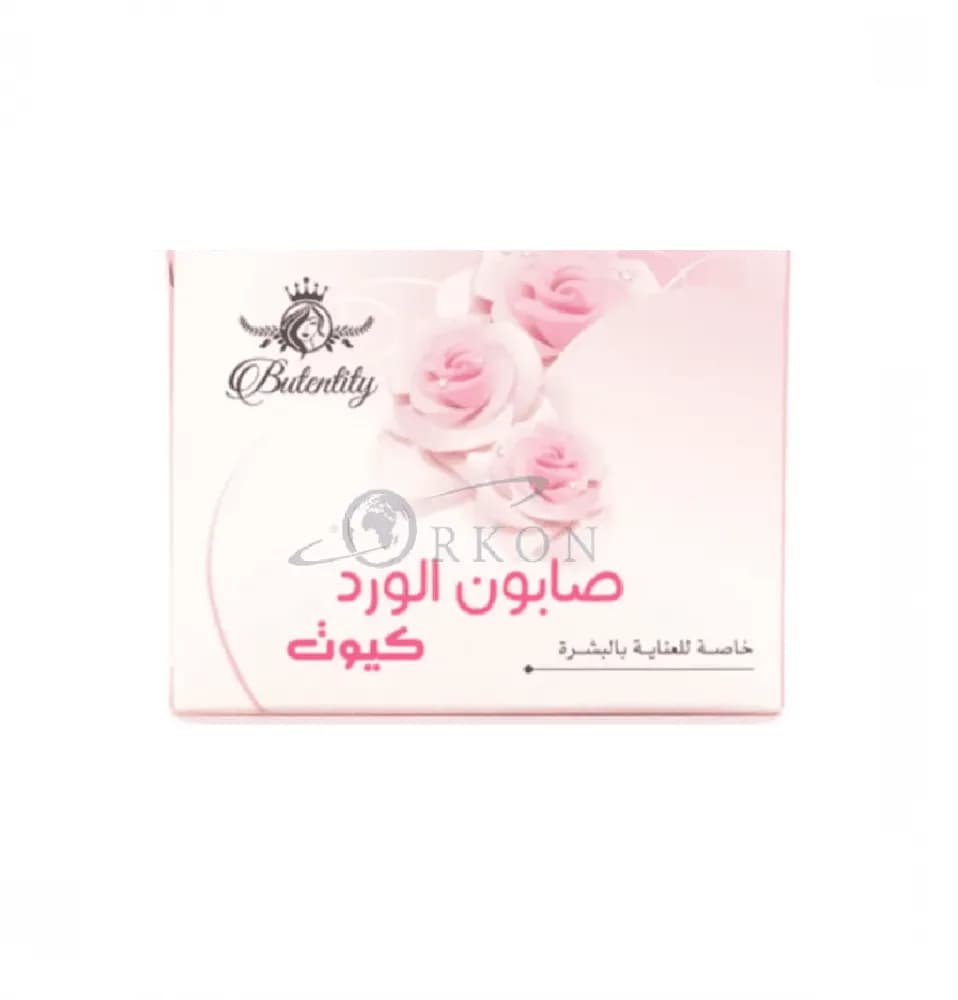 Cute Rose Soap for Skin Care Biotin Titi 100g