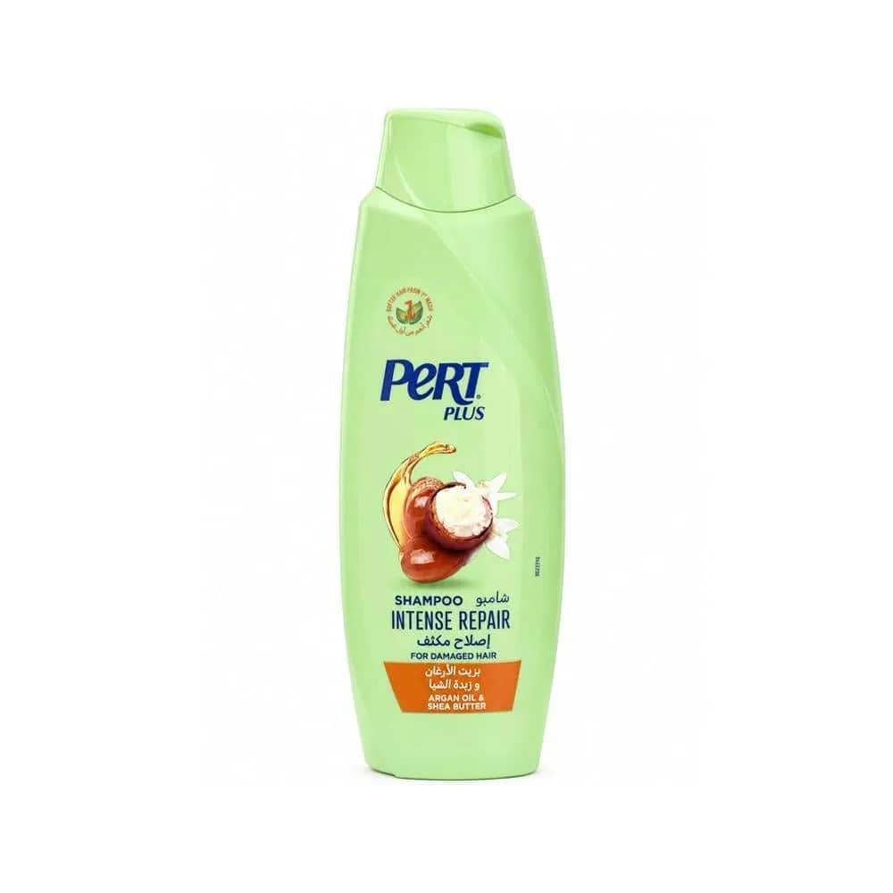 Pert Plus Intensive Repair Shampoo with Argan Oil for Damaged Hair - 600ml