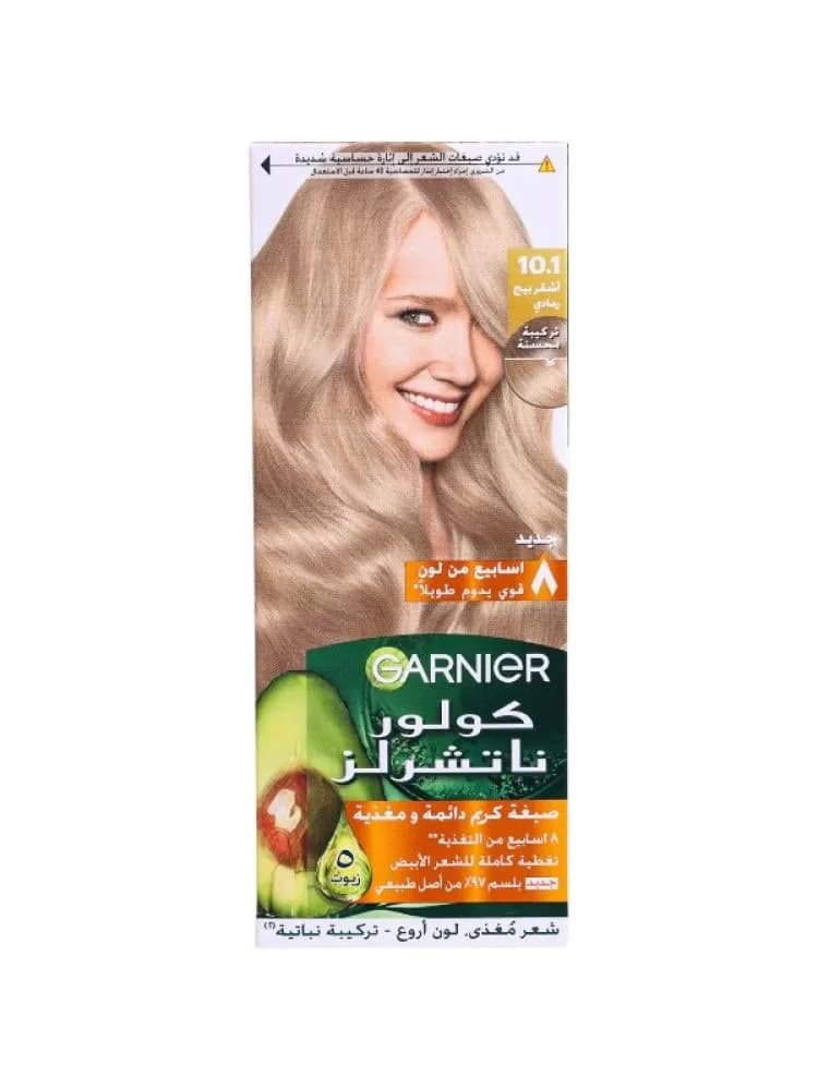 Garnier - Color Naturals Nourishing Permanent Hair Color - Shade 10.1 Ash Blonde Beige