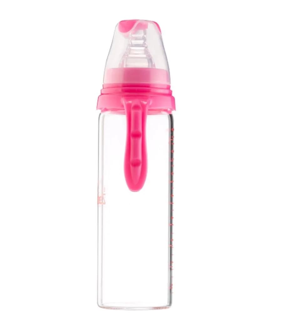 Baby Zone Glass Baby Bottles 240ml