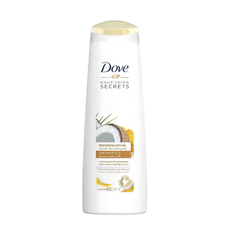 Dove shampoo with coconut oil and turmeric 400 ml