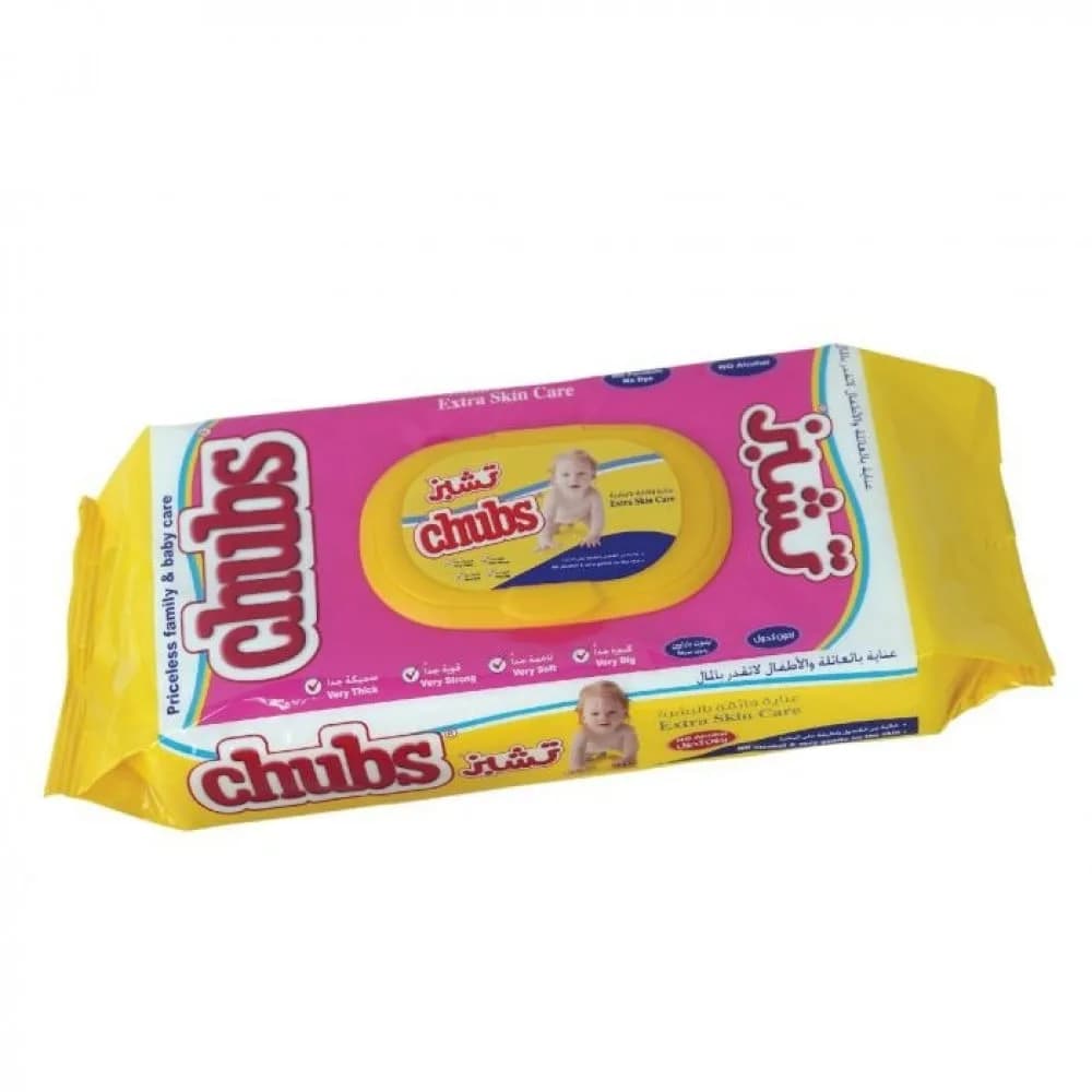 Chubbs Baby Wipes - Extra Skin Care - 40 Wipes