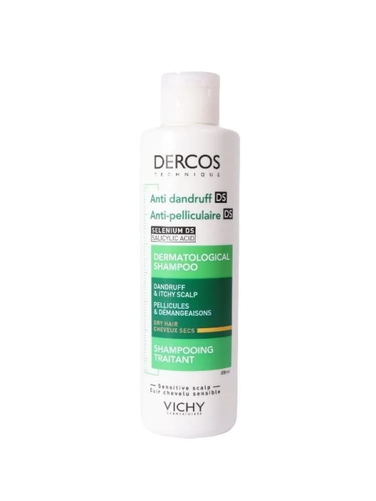 Vichy Anti-Dandruff Shampoo for Dry Hair - 200ml