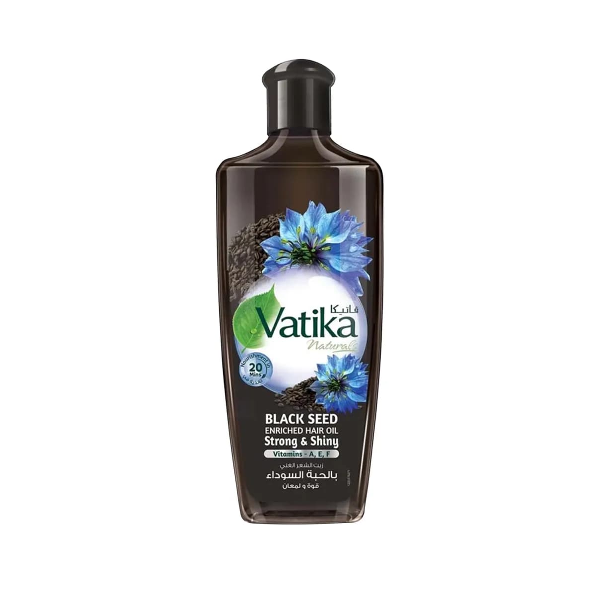 Vatika Black Seed Enriched Hair Oil Strength & Shine - 300ml