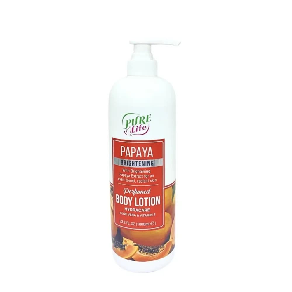 Pure Life Papaya Moisturizing Body Lotion - 1000ml