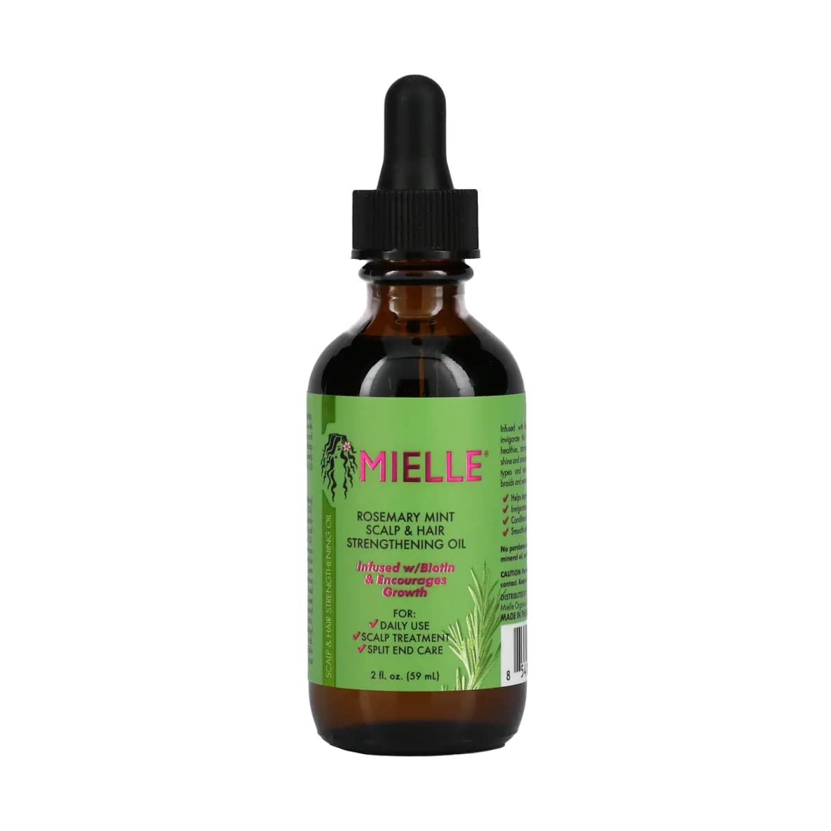 Milly Rosemary & Peppermint Strengthening Hair & Scalp Oil - 59ml