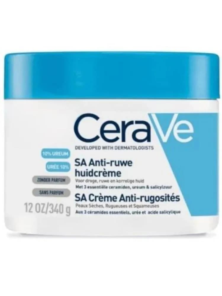 CeraVe Smoothing Cream for Rough and Dry Skin with Salicylic Acid - 340g