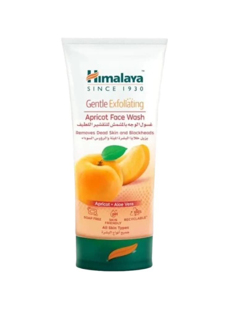 Himalaya Apricot Facial Wash for Gentle Exfoliation - 150ml