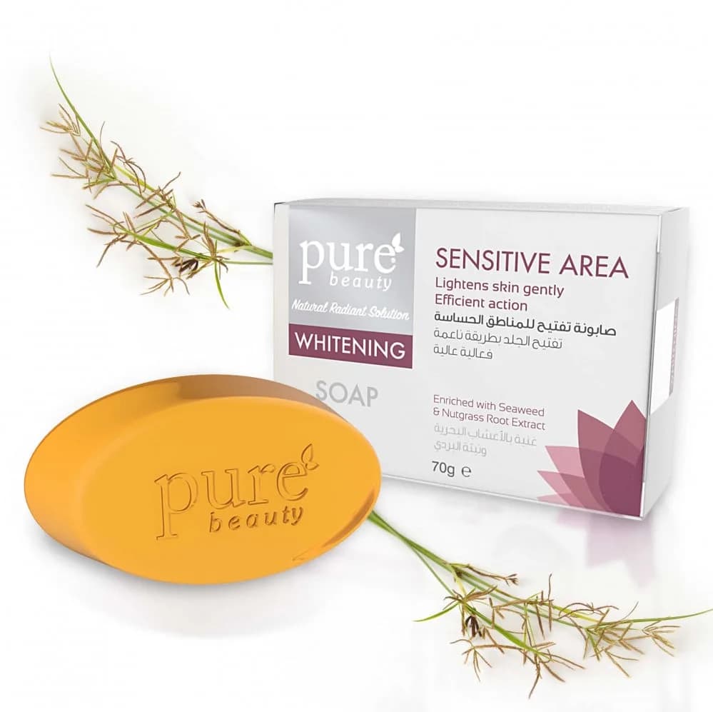 Pure Beauty Whitening Soap for Sensitive Areas 70g
