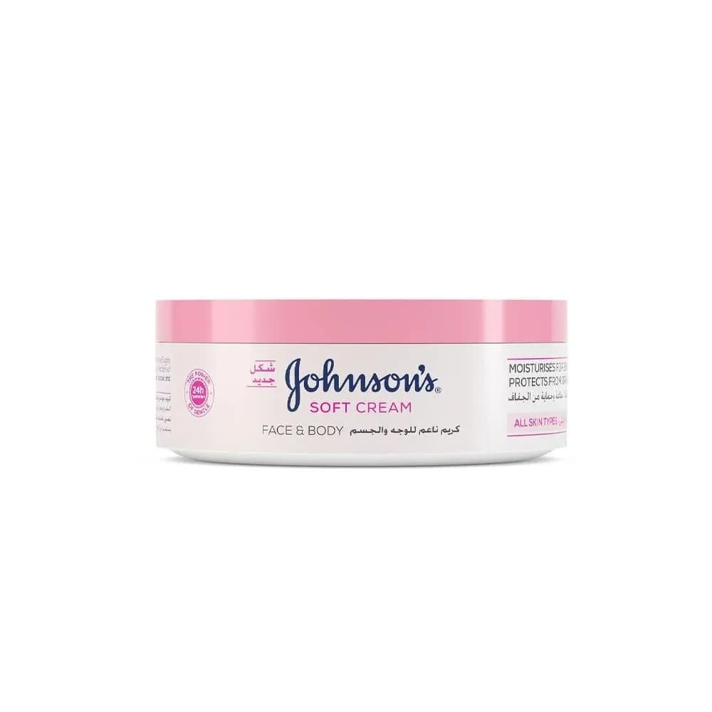 Johnson's Smooth Face & Body Cream - 200ml