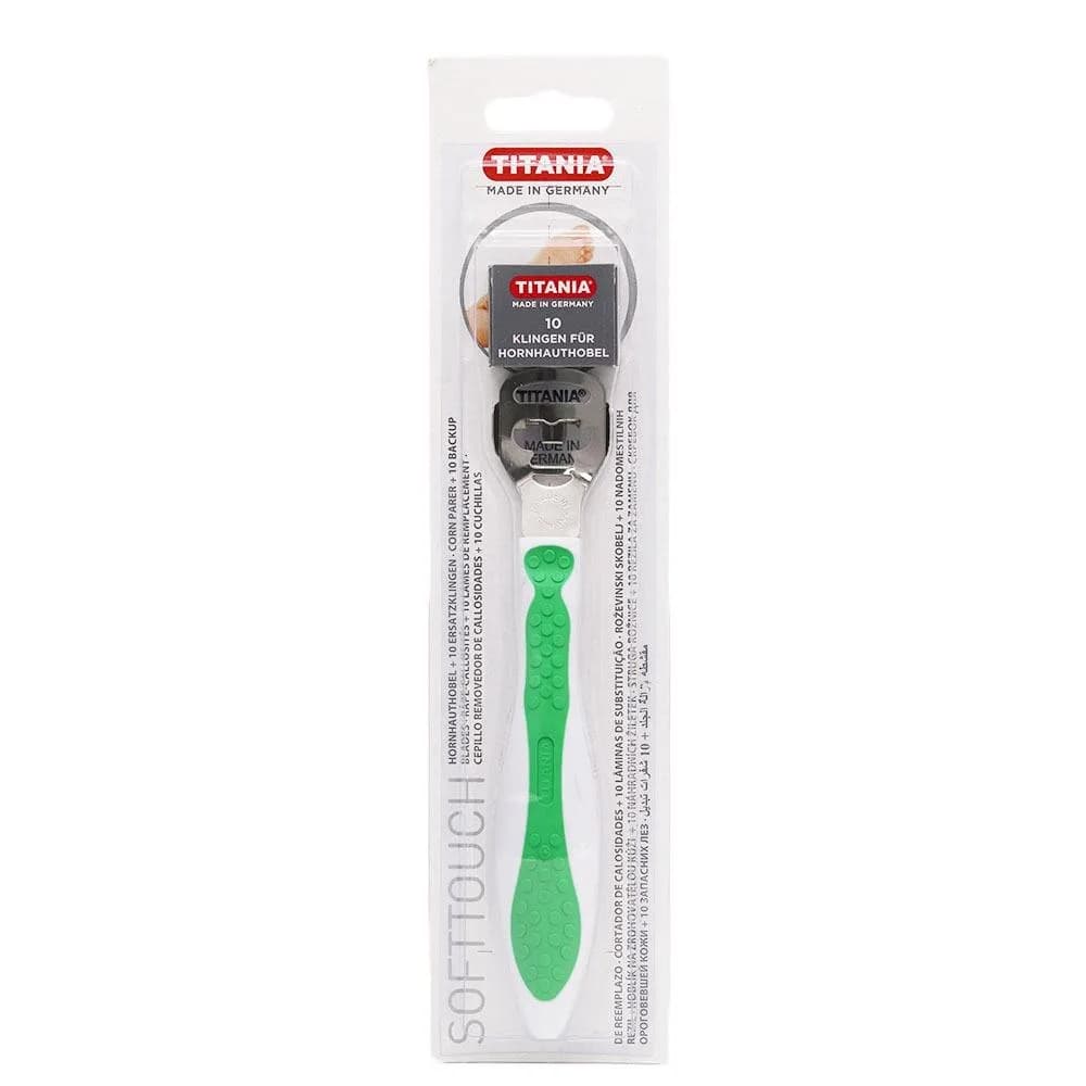 Titania Skin Remover + 10 Multi-Color Interchangeable Blades - Nr. 3038/10 B