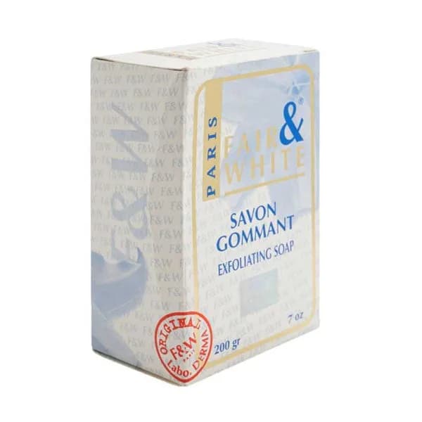 Fair and White Savon Gouman Exfoliating Soap 200g