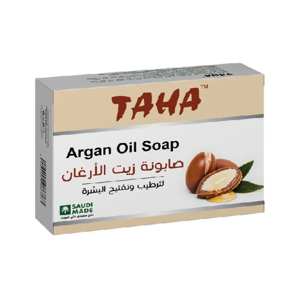 صابون قالب زيت الأرغان من طاها - 125جرام