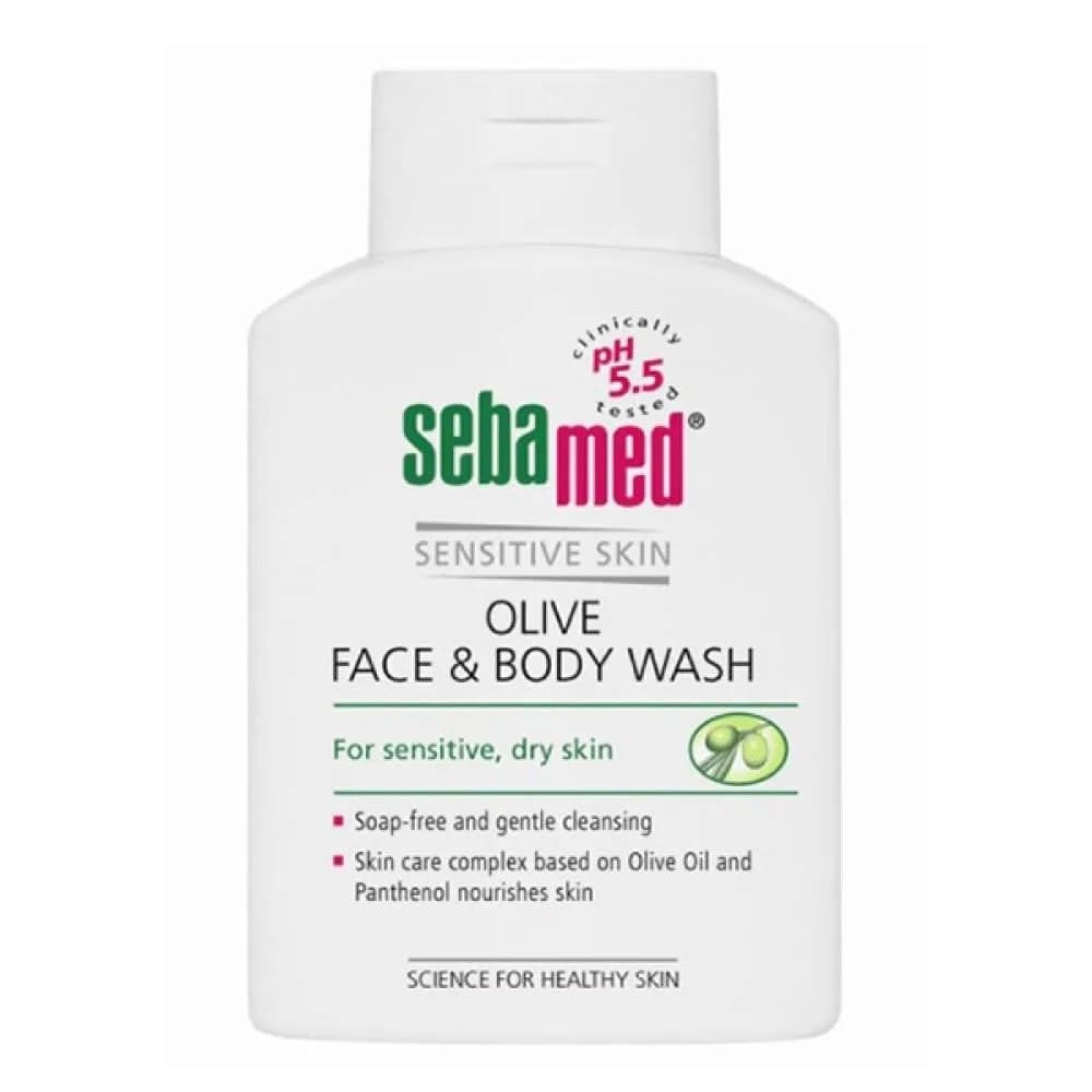 Sebamed Olive Oil Face and Body Wash for Sensitive and Delicate Skin - 200ml