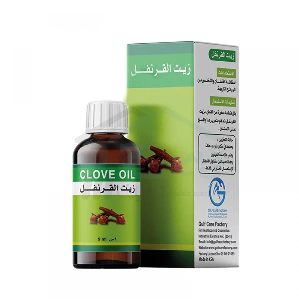 زيت القرنفل الطبيعي لتنظيف الفم - 9 مل