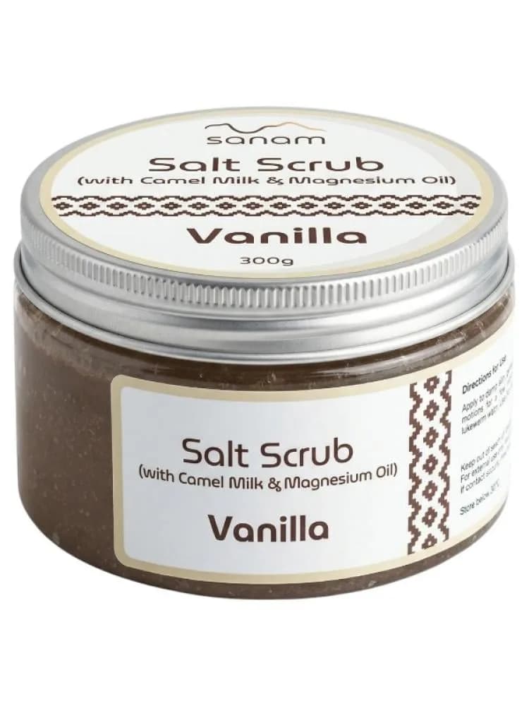 Sanam Camel Milk & Vanilla Body Scrub - 300g