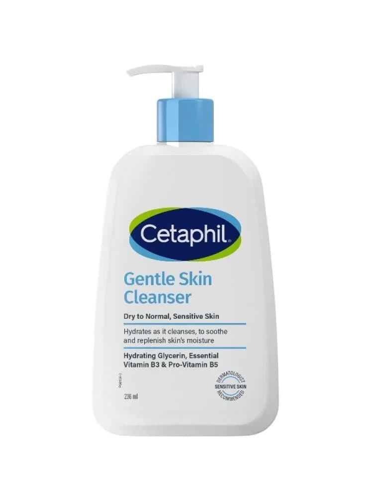 Cetaphil - Gentle Cleansing Wash for Dry to Normal and Sensitive Skin - 236 ml