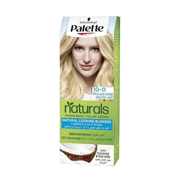 Naturals Hair Color Palette 10.0 Ultra Light Blonde