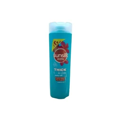 SUNSILK SHAMPOO THICK & LONG 180ML 20%DISCOUNT