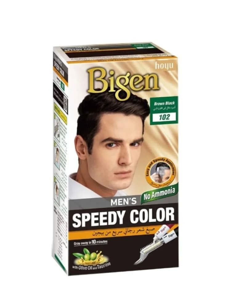 Bigen Brown Black Hair Dye for Men 102