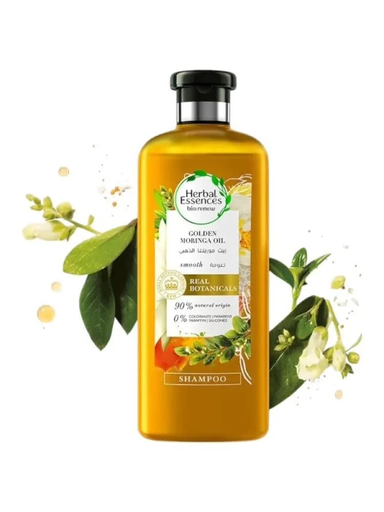 Herbal Essences Golden Smoothing Moringa Oil Shampoo - 400ml
