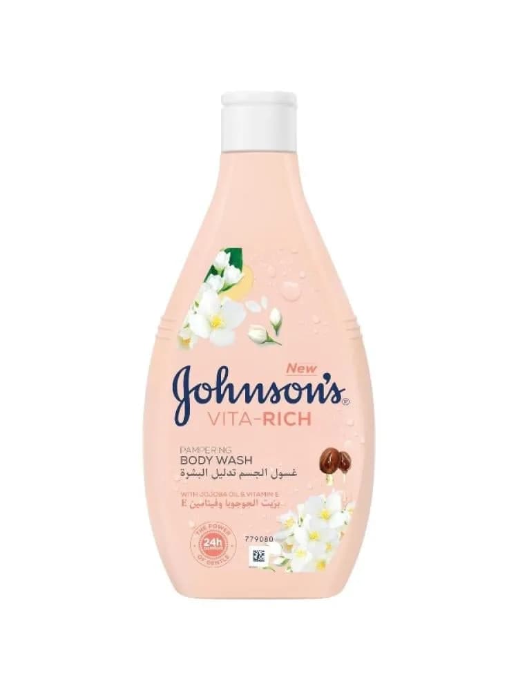 Johnson's Vita-Rich Refreshing Body Wash with Vitamin E and Jojoba Oil - 250ml