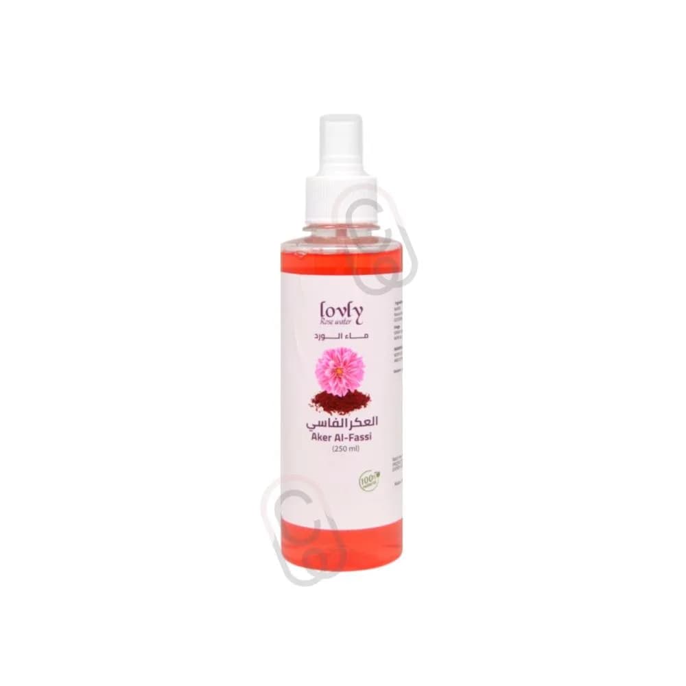 Lovely Rose Water with Aker Fassi Extract 250ml