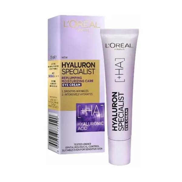 L'Oréal Hyaluron Eye Cream with Hyaluronic Acid 15 ml