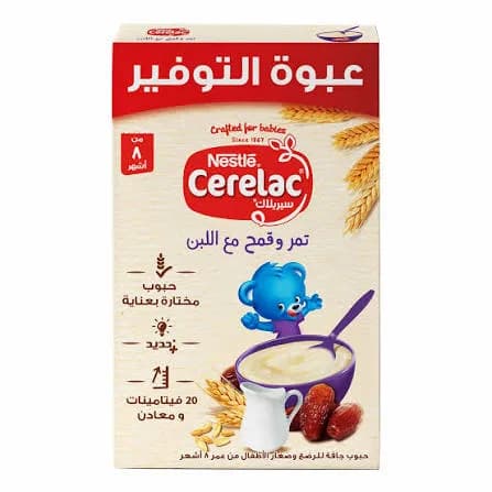 Cerelac wheat and dates 500g, from 6 months of age
