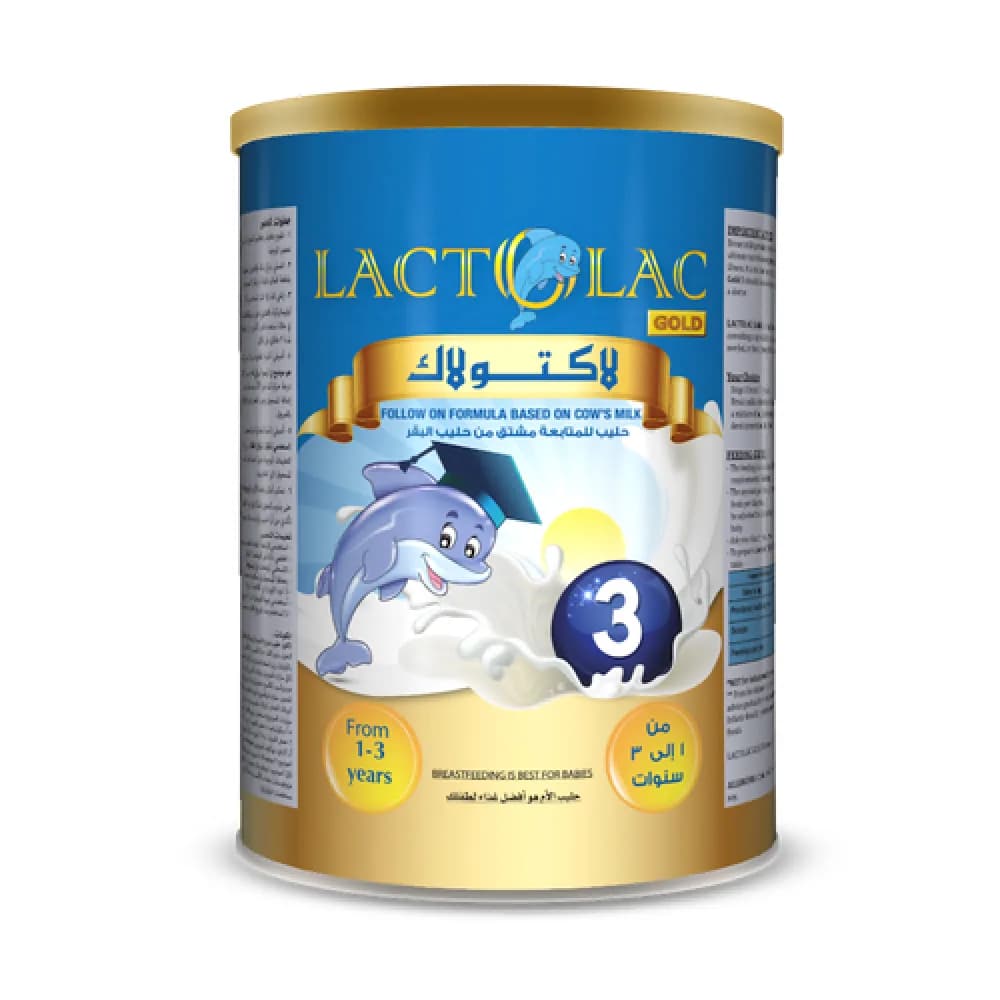 Lactulac 3 Gold Infant Milk 400g 1-3 Years