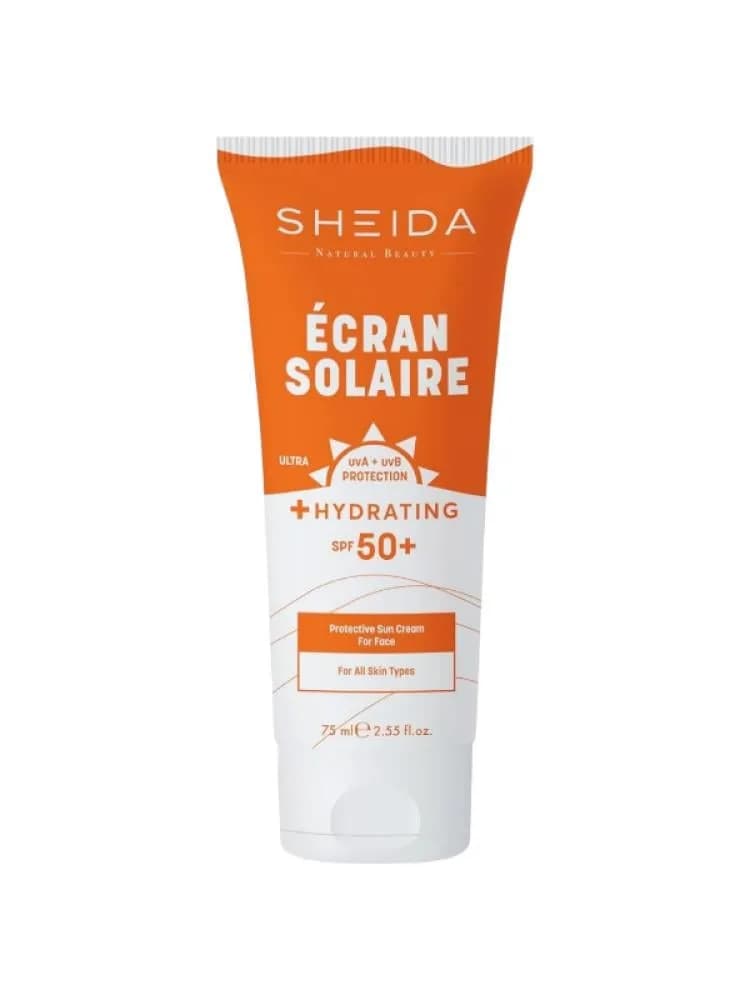 Shida Ekran Solair Face Sunscreen Cream, Protection and Moisturization SPF 50+ - 75ml