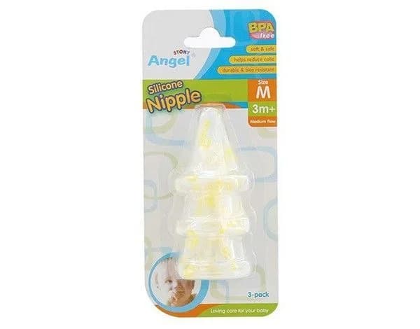 Angel nipple, size M, suitable for babies 3 months and older