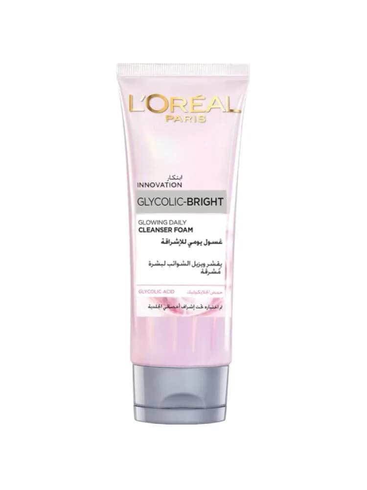 L'Oréal Paris - Glow Daily Cleanser with Glycolic Acid, 100ml