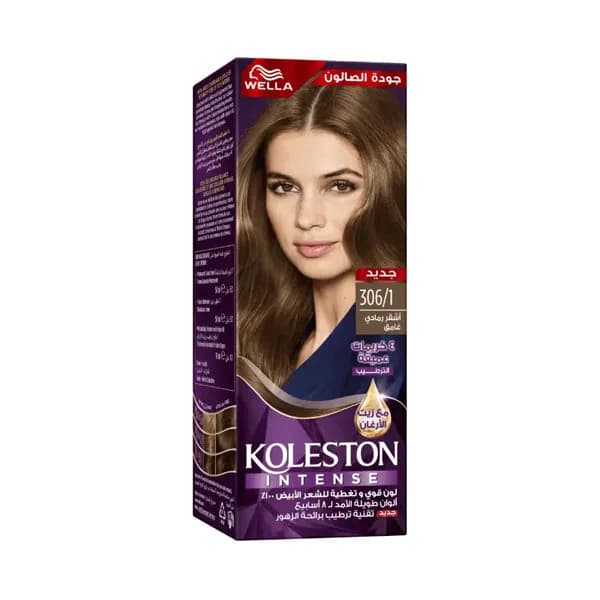 Koleston Hair Dye Dark Ash Blonde Plus Appearance 306/1