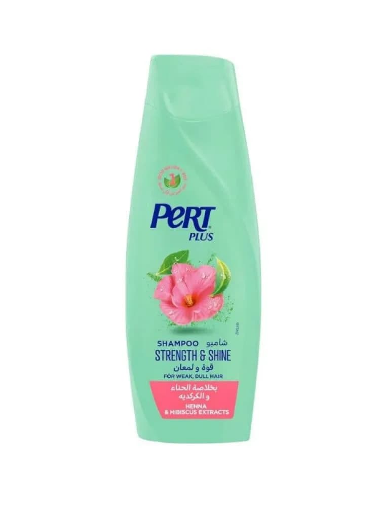 Pert Plus Strength & Shine Shampoo with Henna & Hibiscus Extract - 400ml