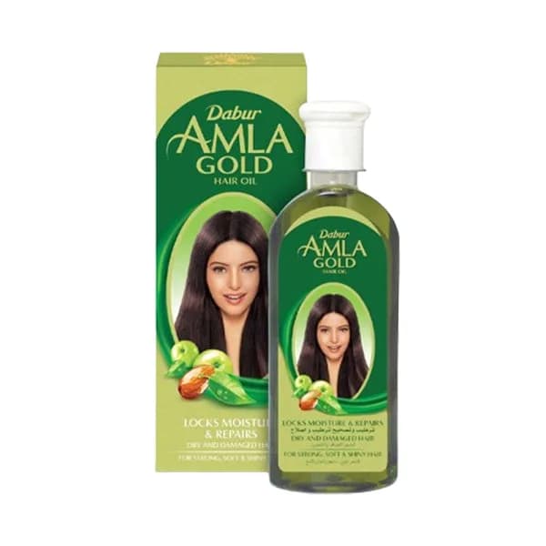 Dabur Amla Golden Hair Oil for Dry, Damaged and Treated Hair 300ml