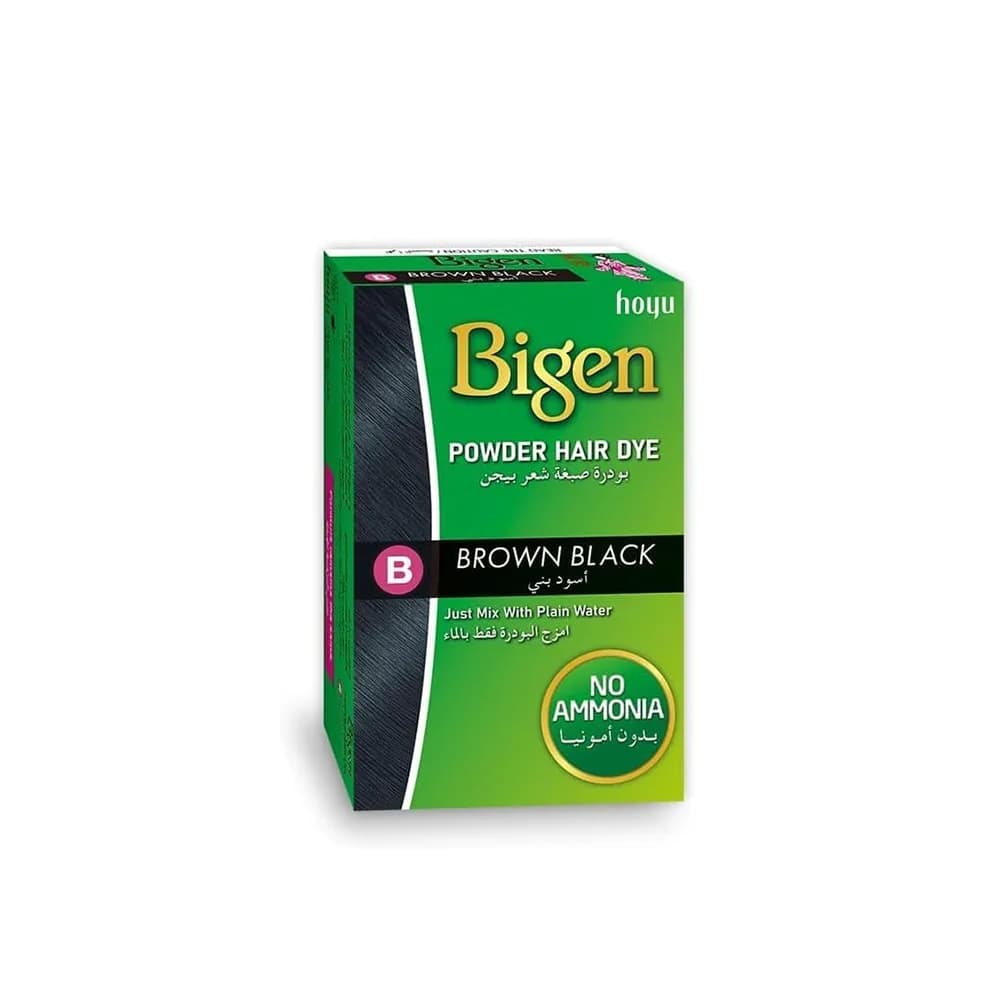 Bigen Black Brown Hair Dye Powder (B) - 6g