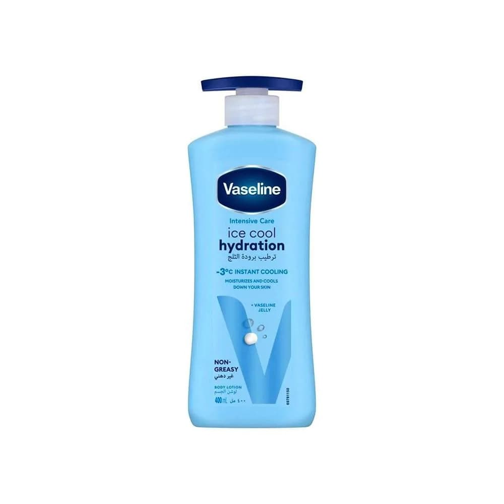 Vaseline Ice Cool Moisturizing Lotion Non-Greasy - 400ml
