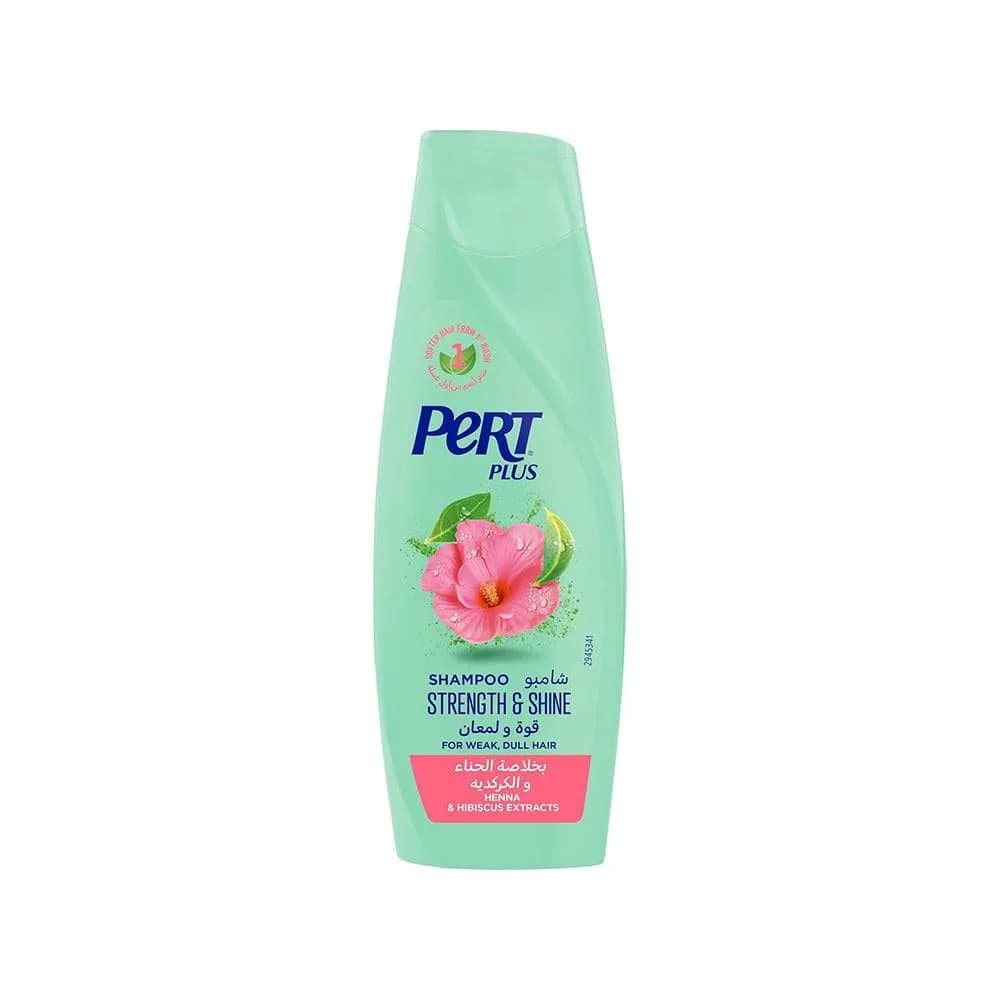 Pert Plus Strength & Shine Shampoo with Henna & Hibiscus Extract - 200ml