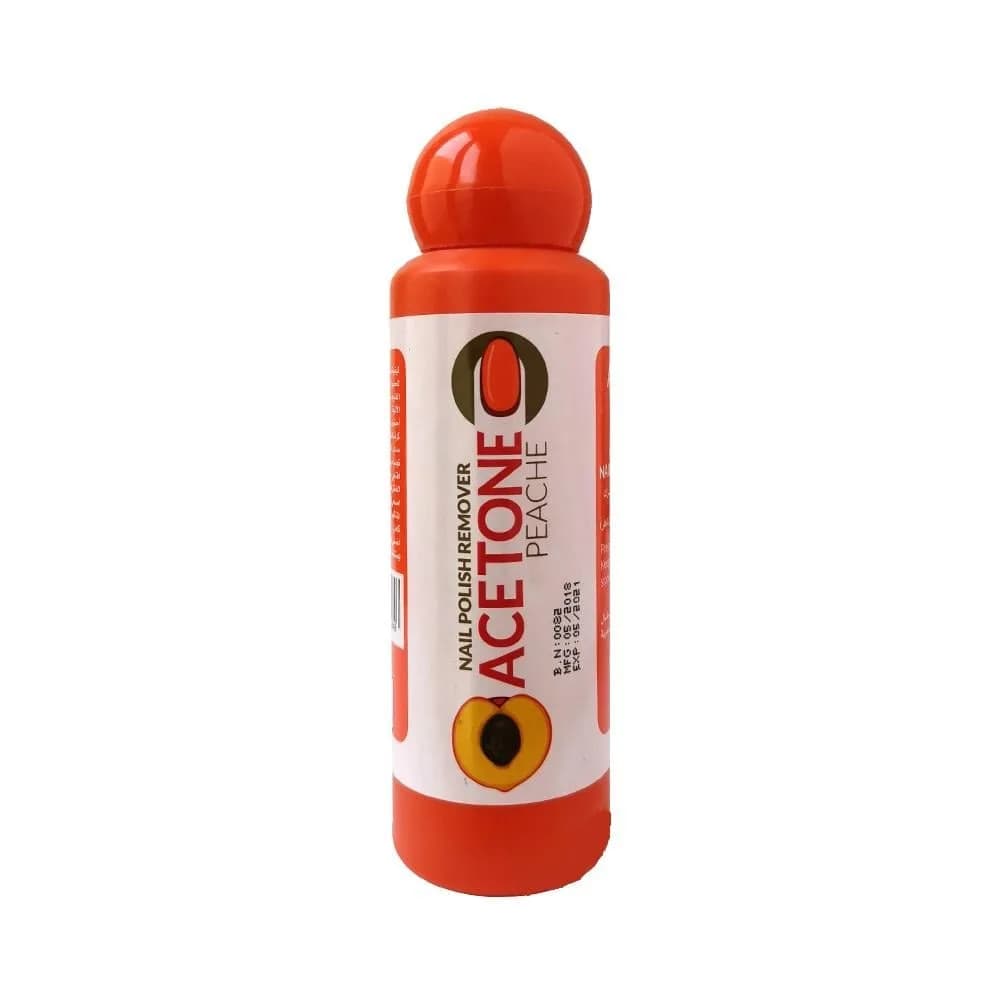 Acetone Sun Care Nail Polish Remover Peach | 120ml