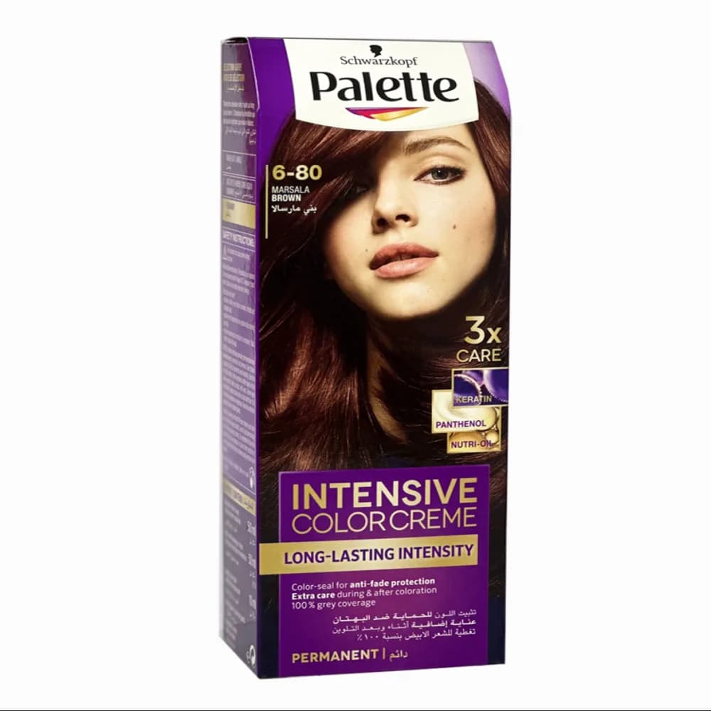 Palette Marsala Brown Hair Dye 80-6