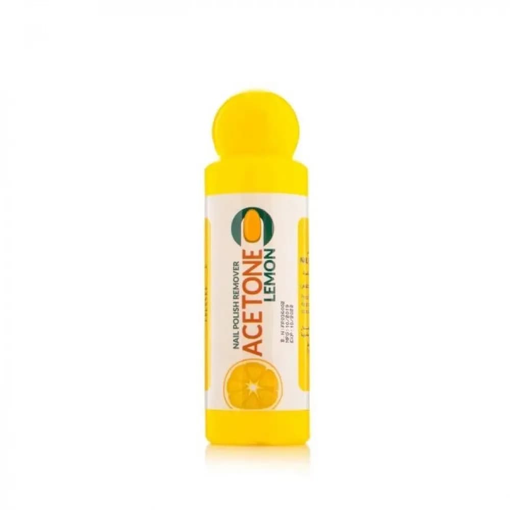 S/C ACETON Nail Polish Remover with Lemon Scent 120ml